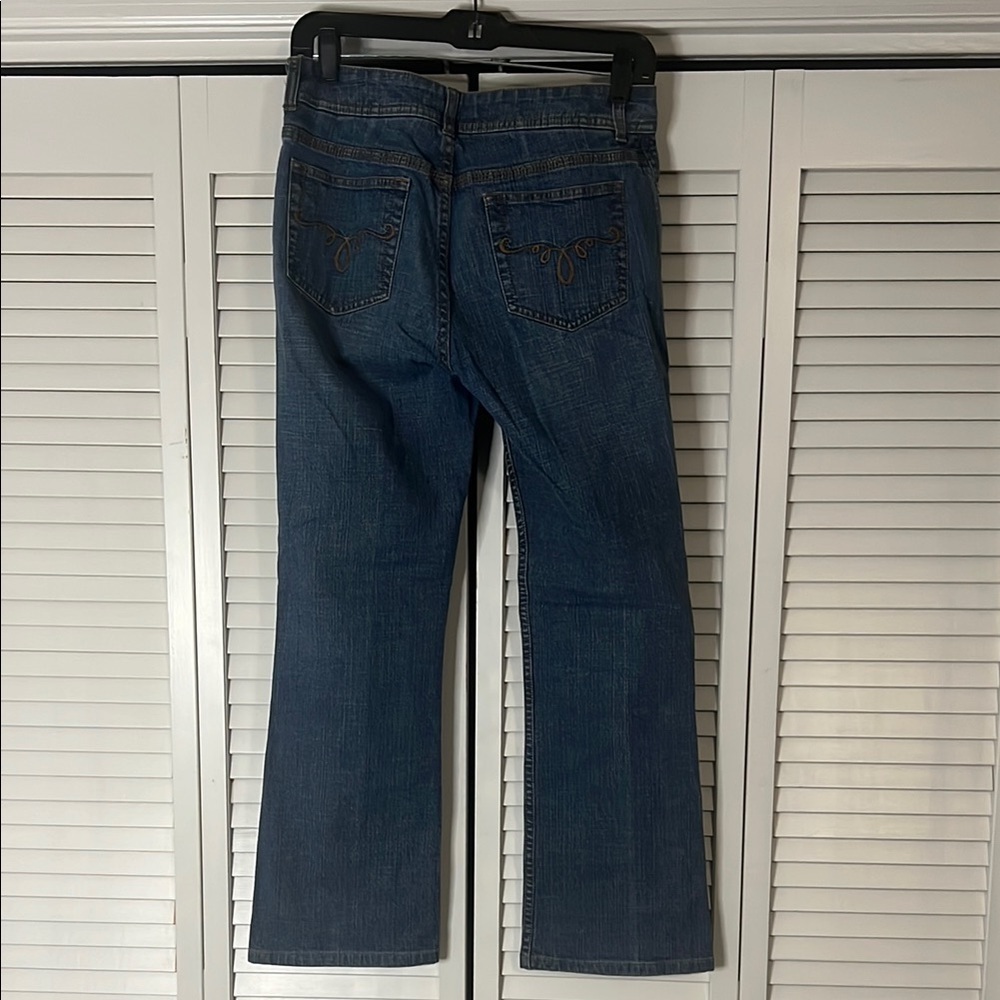 LONDONJEAN Blue Boot Cut Jeans - Stretch - Picture 4 of 7